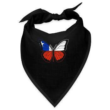 Chile - Bandana - Schwarz - Vorne