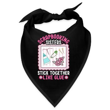 Scrapbooker - Bandana - Schwarz - Vorne