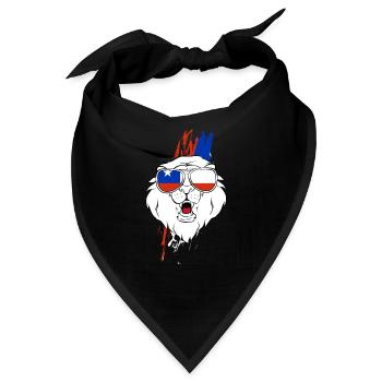 Chile - Bandana - Schwarz - Vorne