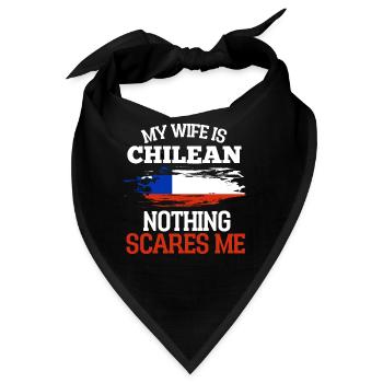 Chile - Bandana - Schwarz - Vorne