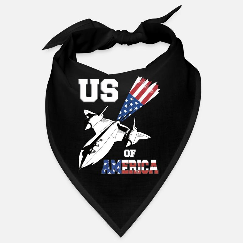 Vierter Kampfjet USA-Flagge Bandana