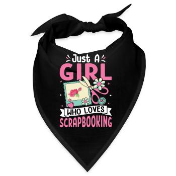 Scrapbooker - Bandana - Schwarz - Vorne