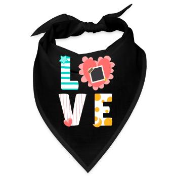 Scrapbooking Scrapbooker - Bandana - Schwarz - Vorne