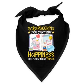 Scrapbooker - Bandana - Schwarz - Vorne