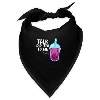 Bubble Tea - Bandana - Schwarz - Vorne