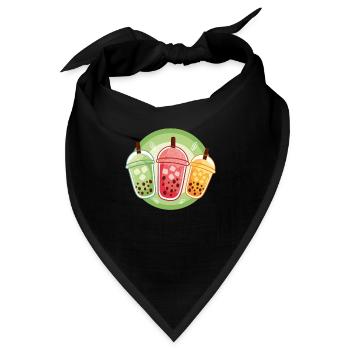 Bubble Tea - Bandana - Schwarz - Vorne