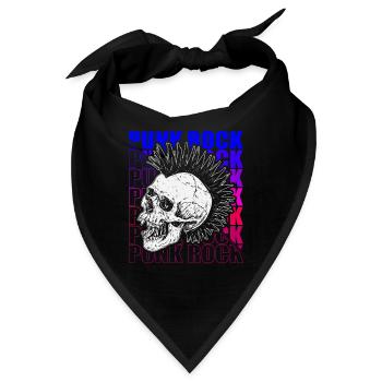 Punk Rock Pogo Anarchie Punks Punk Rocker Punk - Bandana - Schwarz - Vorne
