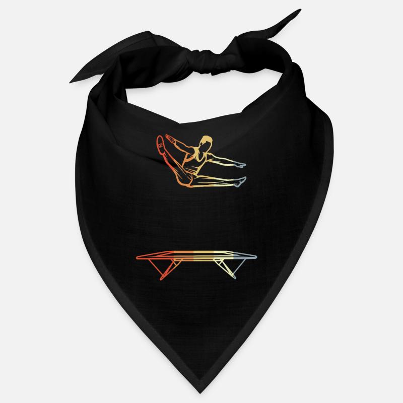 Drôle de garçon trampoline - Bandana - noir