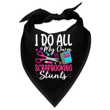 Scrapbooker - Bandana - Schwarz - Vorne