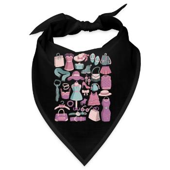 Boutique, Fashion, Shopping & Mode - Bandana - Schwarz - Vorne