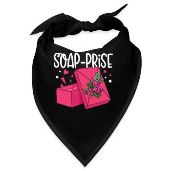 Seifenherstellung Seifenhersteller Soapologist - Bandana - Schwarz - Vorne