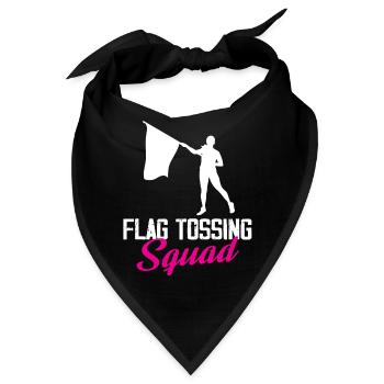 Flag tossing squad - Bandana - Schwarz - Vorne