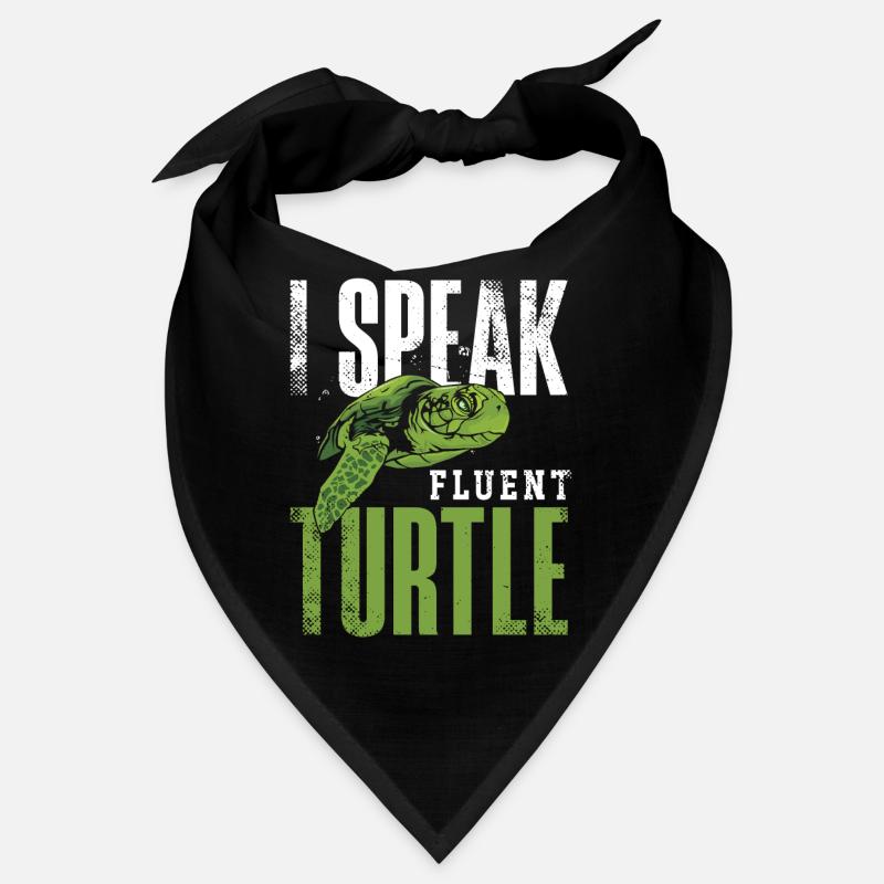 Sea Turtle Tortoise I Speak Fluent Bandana