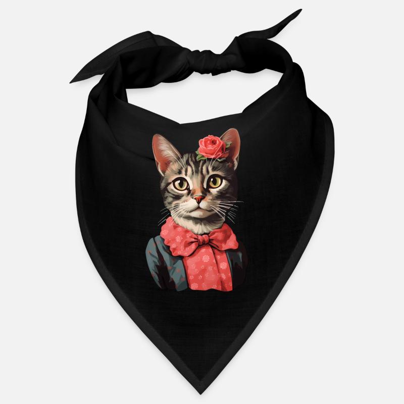 Cat 50s Design Bandana