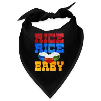 Reis - Bandana - Schwarz - Vorne