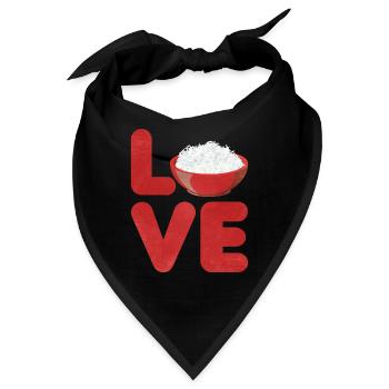 Reis - Bandana - Schwarz - Vorne