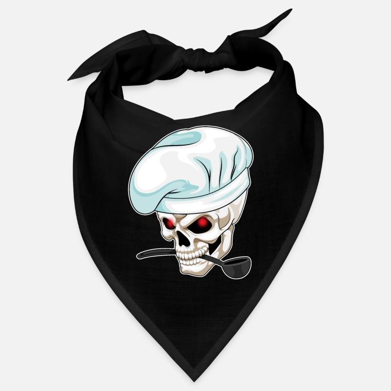 Cuisson de crâne cuillère cuisinière Bandana