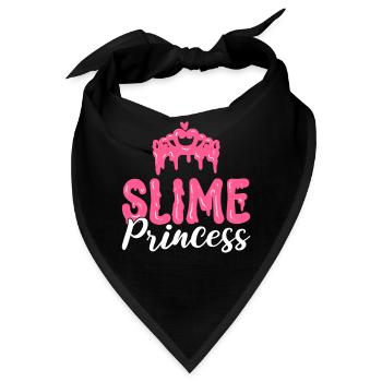 Schleim-Prinzessin - Bandana - Schwarz - Vorne