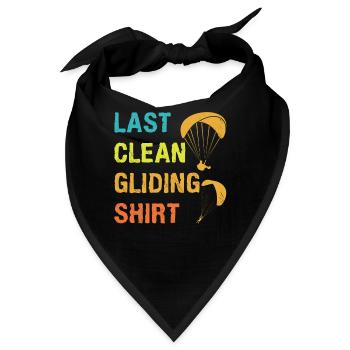 Gleitschirmflieger Last Clean Gliding Shirt - Bandana - Schwarz - Vorne