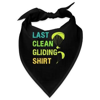 Gleitschirmflieger Last Clean Gliding Shirt - Bandana - Schwarz - Vorne