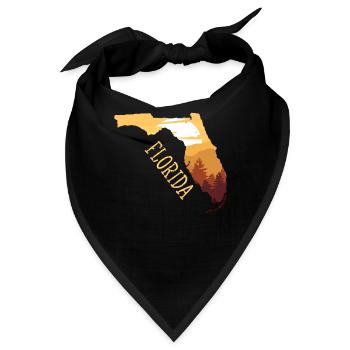 florida - Bandana - Schwarz - Vorne