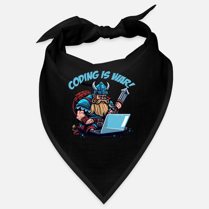 "Coding is war" Wikinger Bandana
