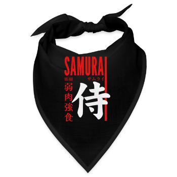 Samurai Master - Bandana - Schwarz - Vorne