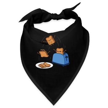 Toast - Bandana - Schwarz - Vorne