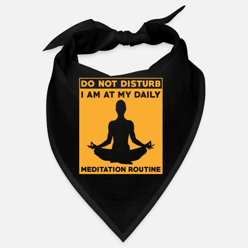 Daily Meditation Routine Yoga Mindfulness Bandana