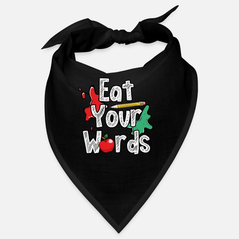 Mangez vos mots Bandana