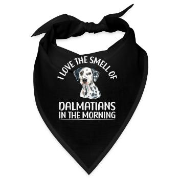 Gifts for Dalmatian Lovers - Bandana - Schwarz - Vorne