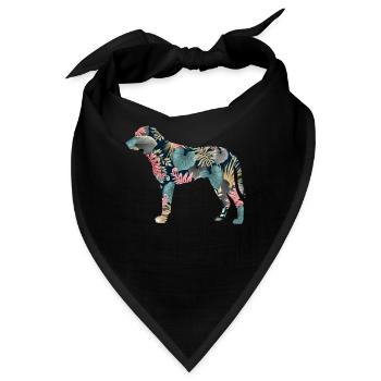 Kangal-schäferhund-hundehunderasse Mit - Bandana - Schwarz - Vorne