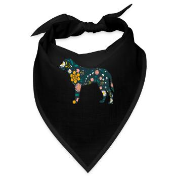 Kangal-schäferhund-hundehunderasse Mit - Bandana - Schwarz - Vorne