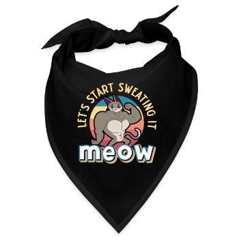 Calisthenics Street Workout Park Fitness Training - Bandana - Schwarz - Vorne