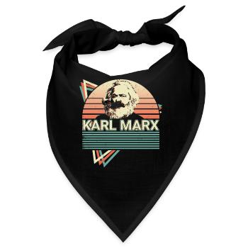 Sozialistisch Sozialismus Kommunistisch Kommunismu - Bandana - Schwarz - Vorne