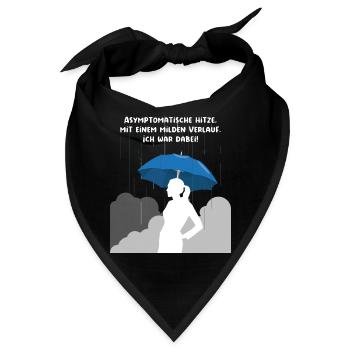 Asymptomatische Hitze mit einem milden Verlauf Ich - Bandana - Schwarz - Vorne