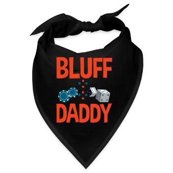 Bluff Daddy 2 - Bandana - Schwarz - Vorne
