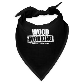 Wood Working Forstarbeiter - Bandana - Schwarz - Vorne