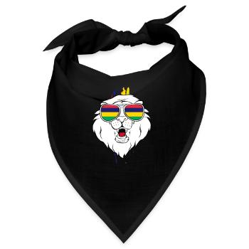 Mauritius - Bandana - Schwarz - Vorne