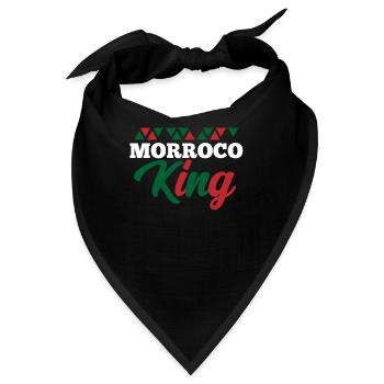 Marokko - Bandana - Schwarz - Vorne