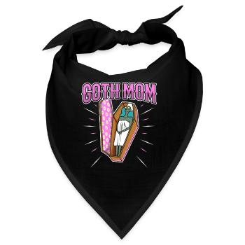 Goth Mom - Bandana - Schwarz - Vorne