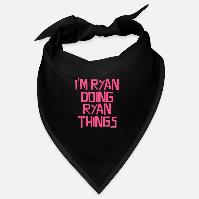I'm Ryan doing Ryan things Bandana
