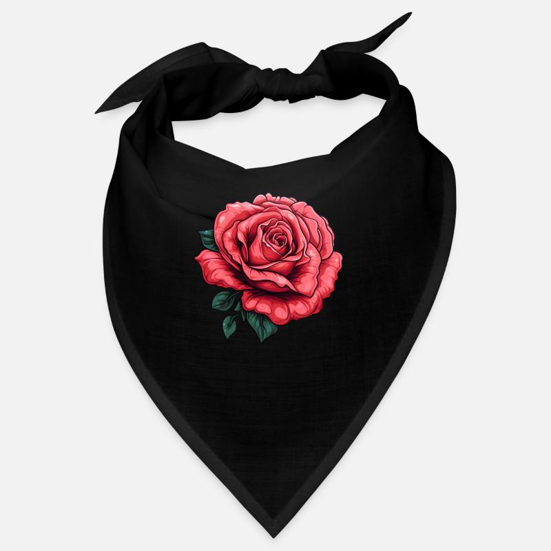 Fleur de rose Bandana