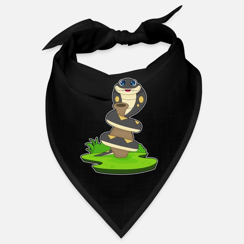 Snake Vase Bandana