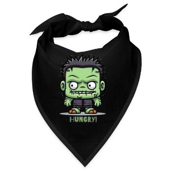 Hungriger kleiner Zombie - Bandana - Schwarz - Vorne
