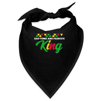 Sao Tome - Bandana - Schwarz - Vorne