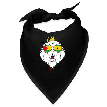 Sao Tome - Bandana - Schwarz - Vorne