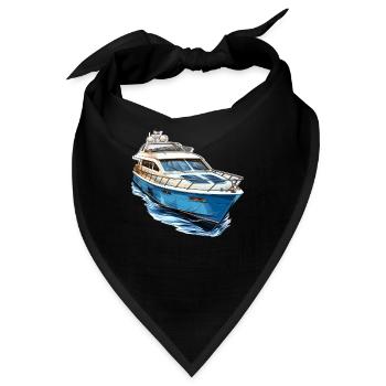 Yacht - Bandana - Schwarz - Vorne