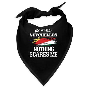 Seychellen - Bandana - Schwarz - Vorne