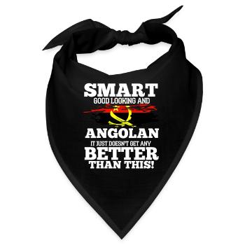 Angola - Bandana - Schwarz - Vorne